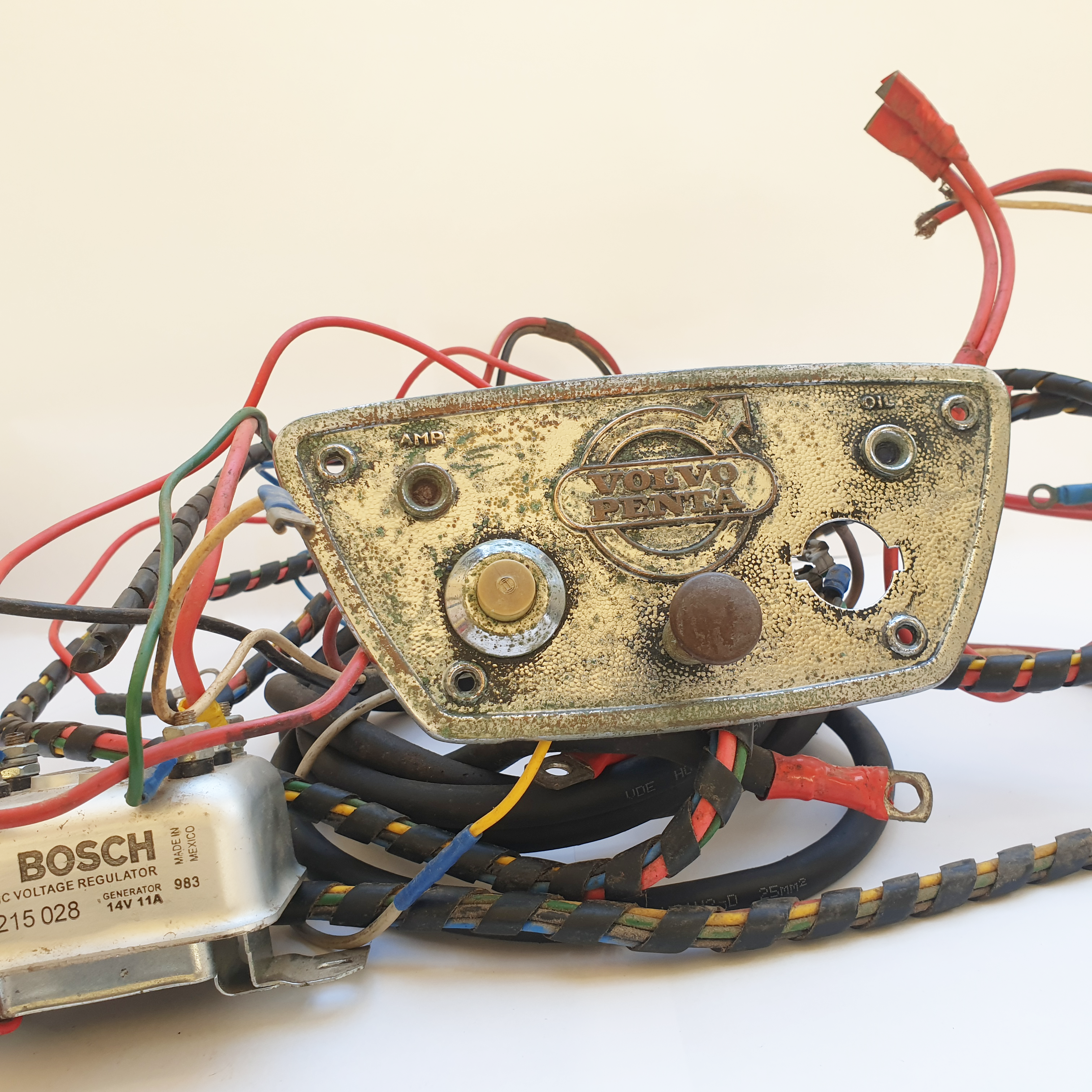 Volvo Penta Dashboard, Rectifier and Full Wiring Loom, MD2, MD2B, MD11C, MD17C