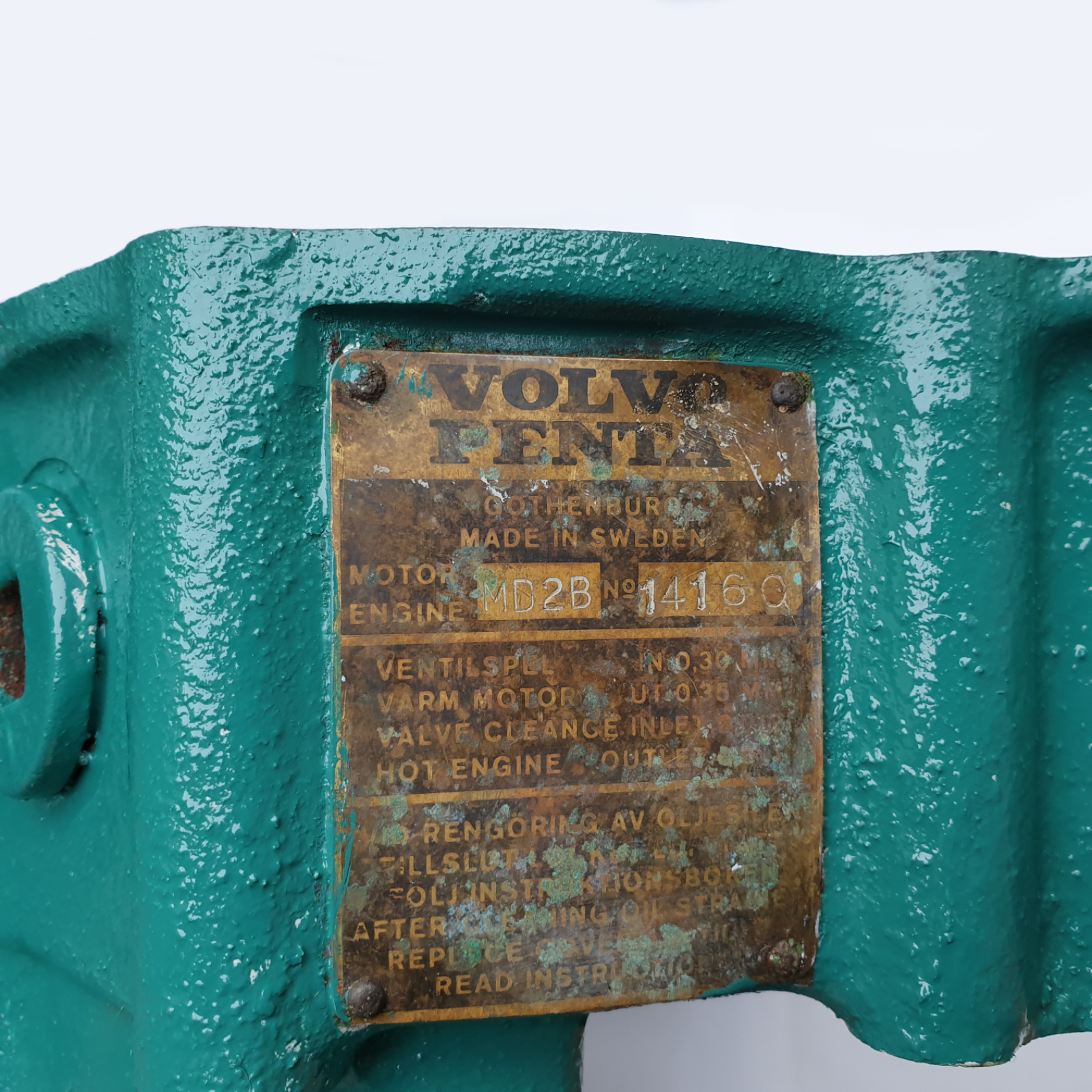 Volvo Penta MD2B Timing Gear Case 833057